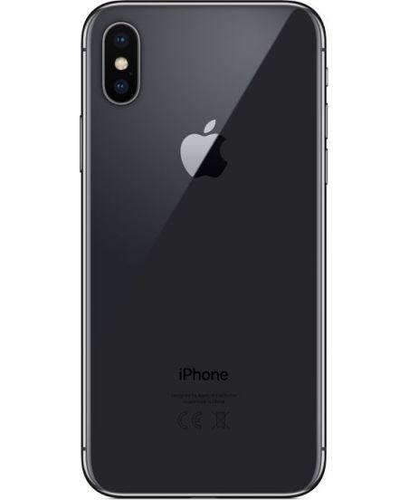 iPhone X 256 ГБ Серый космос задняя крышка